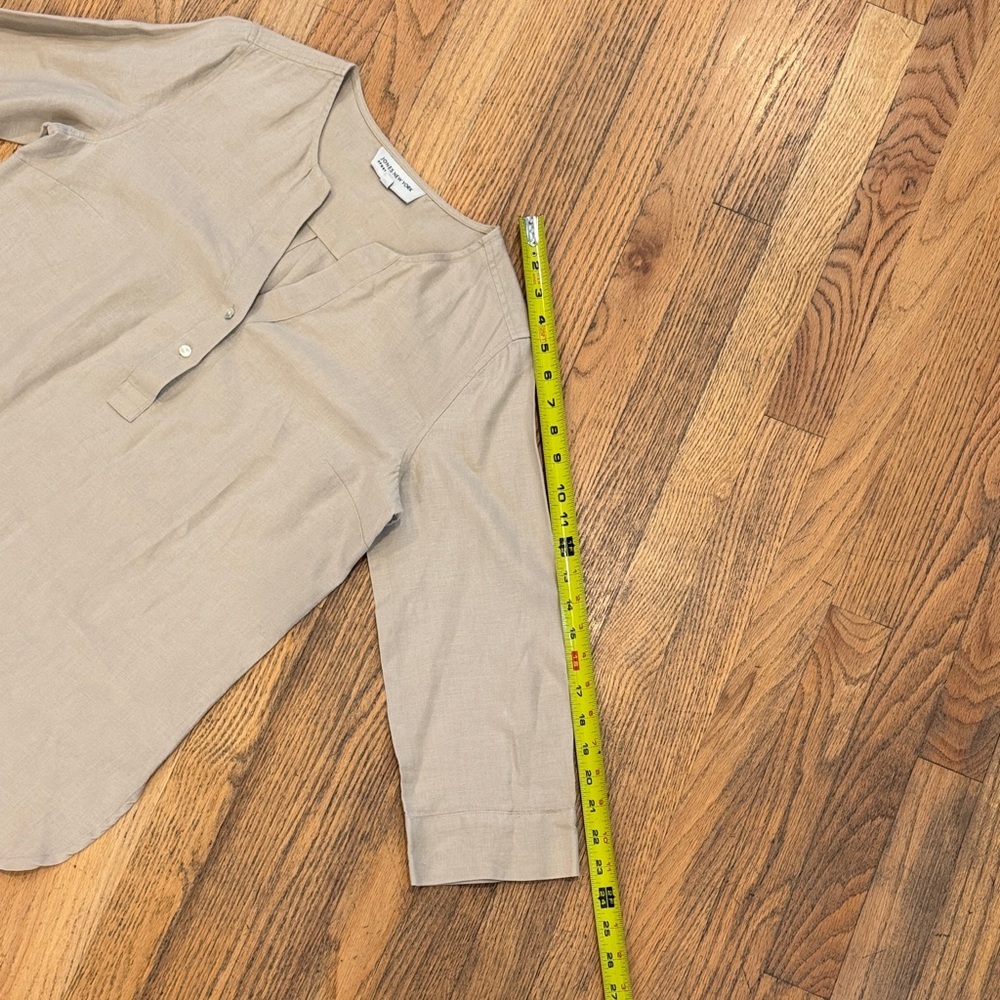 Jones New York Sport Beige Top - Picture 5 of 13